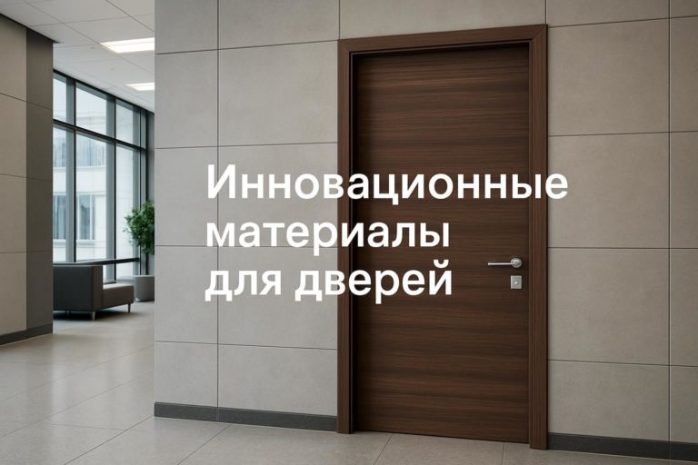 Сравнение инновационных материалов для дверей с учетом их преимуществ и недостатков для проектов B2B и B2G.