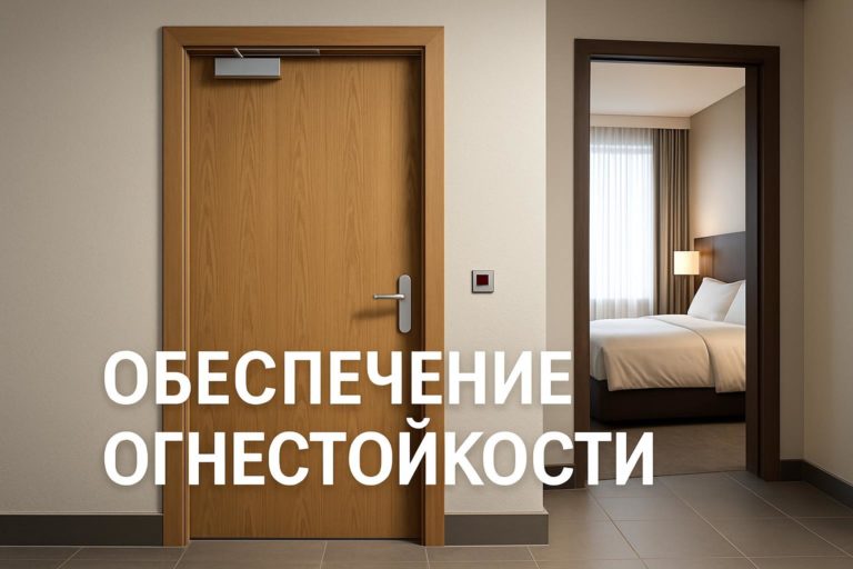 Разбор новых требований огнестойкости для гостиниц, офисов и медучреждений. Как правильно выбирать проектные двери для соответствия.