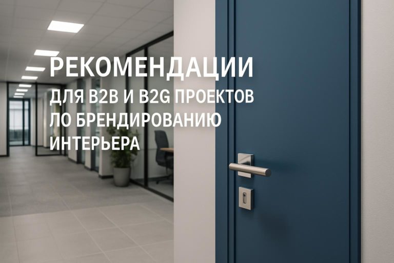 Практические рекомендации по выбору окрашенных дверей для офисов в B2B и B2G проектах. Ключевые требования, материалы и ошибки при подборе.