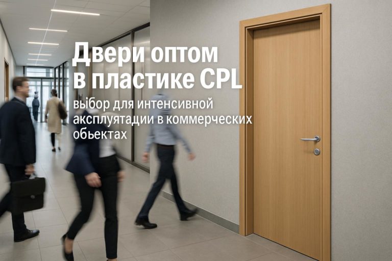 Практическое руководство по выбору дверей оптом в пластике CPL для гостиниц, офисов, клиник и учебных заведений с учетом интенсивной эксплуатации.