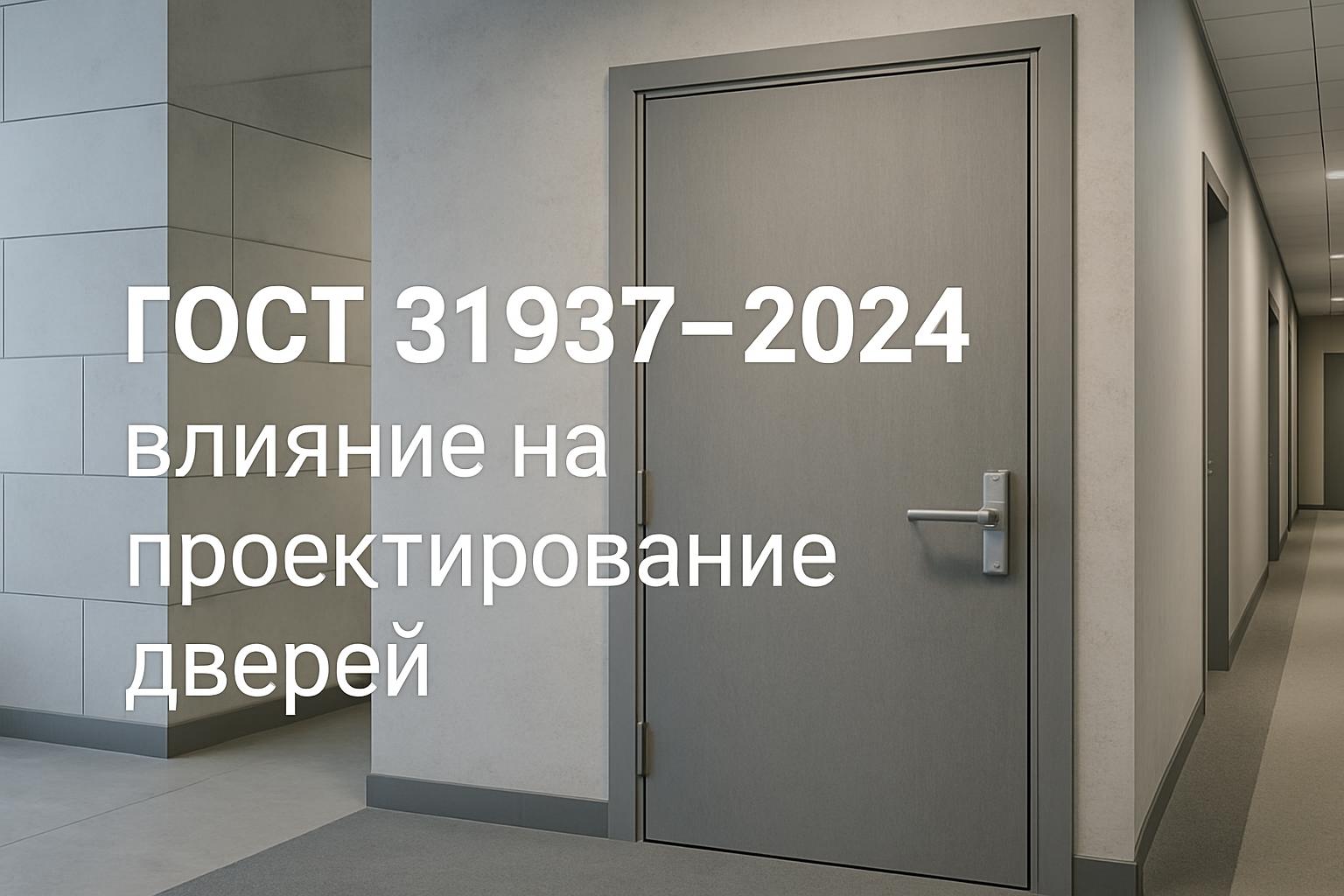 Обзор влияния ГОСТ 31937-2024 на проектирование дверей для гостиниц, медицинских и учебных заведений, включая требования к звукоизоляции и противопожарной безоп