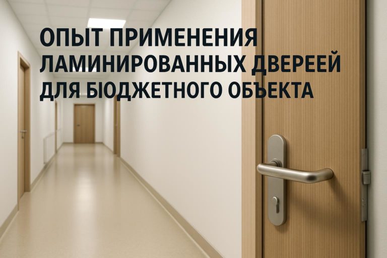 Практические рекомендации по выбору ламинированных дверей для больниц с учетом бюджета, эксплуатации и технических требований. Опыт применения на реальных объек