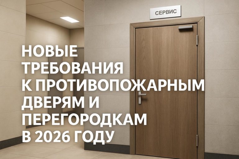 Обзор обновленных требований к противопожарным дверям и перегородкам в 2026 году: изменения в нормативных документах, ключевые аспекты и практические рекомендац
