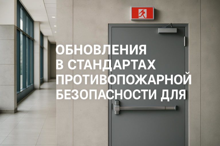 Изучите последние изменения в стандартах противопожарной безопасности дверей для гостиниц, офисов, медицинских и учебных заведений.