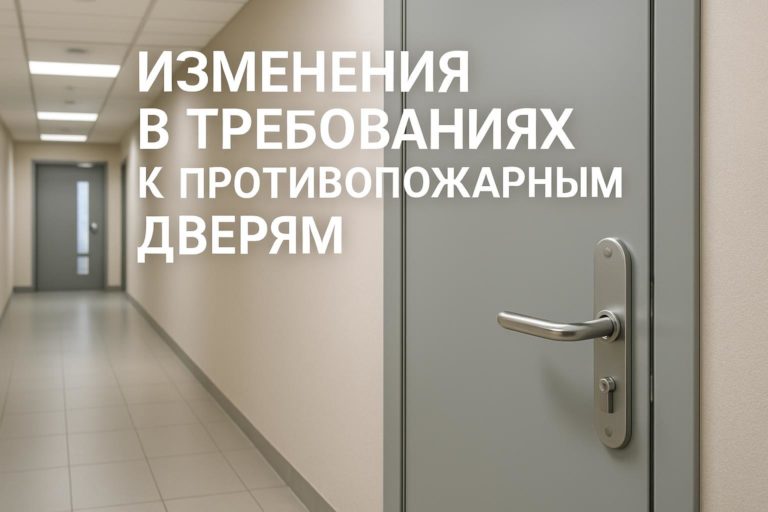 С 1 сентября 2024 года вступили в силу изменения в ГОСТ Р 59642-2021, касающиеся противопожарных дверей и заполнения проемов в противопожарных преградах. Узнайт