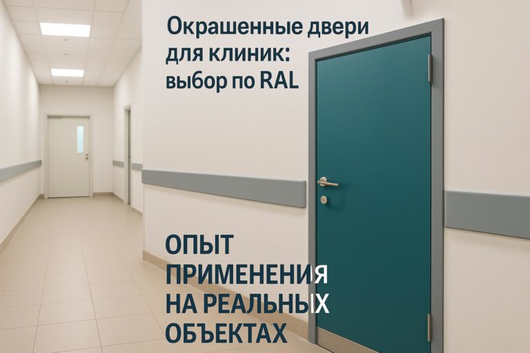 Практические критерии выбора окрашенных дверей для клиник с учетом окраски по RAL, требований медицинских объектов и примеров реальных проектов.