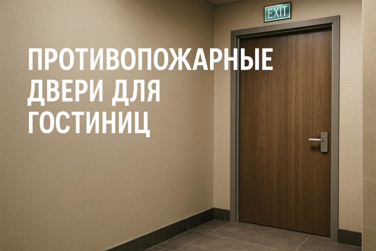 Обзор требований к противопожарным дверям для гостиниц, офисов, медучреждений и учебных заведений. Выбор двери с учетом норм и отделки.