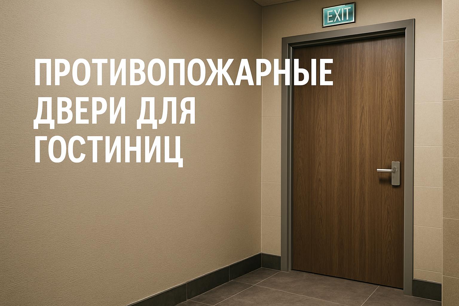 Обзор требований к противопожарным дверям для гостиниц, офисов, медучреждений и учебных заведений. Выбор двери с учетом норм и отделки.