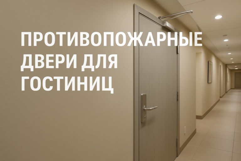 Как выбрать и установить противопожарные двери в гостиницах с учетом нормативов и требований безопасности.