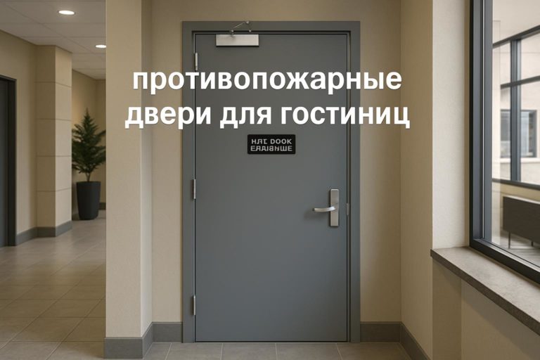 Руководство по требованиям к противопожарным дверям для гостиниц, офисов и медучреждений. Как выбрать и сертифицировать двери с учетом норм.