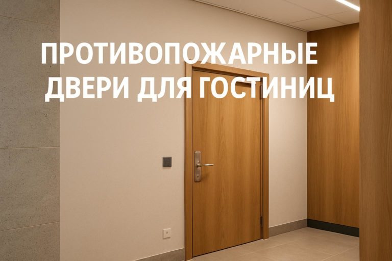 Узнайте, как правильно выбрать противопожарные двери для гостиниц с учетом норм, звукоизоляции и отделок. Практичные советы для B2B и B2G объектов.