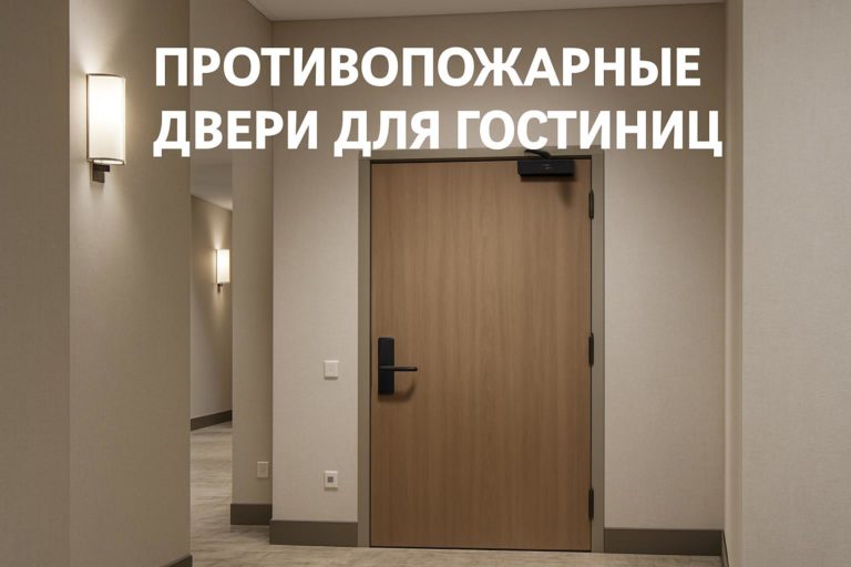 Обзор противопожарных и звукоизоляционных дверей для гостиниц с важными нормами и практическими рекомендациями по выбору и отделке.