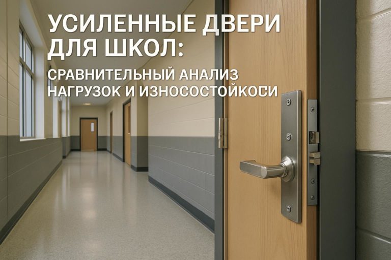 Обзор усиленных дверей для школ с акцентом на нагрузку, износостойкость и практические рекомендации для проектировщиков и заказчиков.