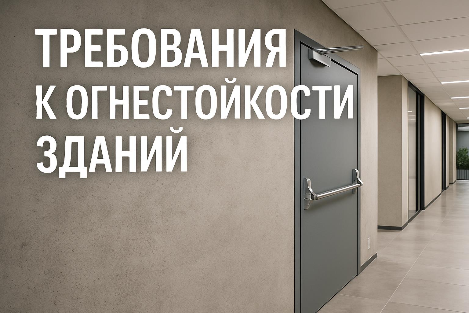 С 1 января 2026 года вступают в силу новые требования к огнестойкости зданий. Узнайте, как это повлияет на проектирование и строительство.