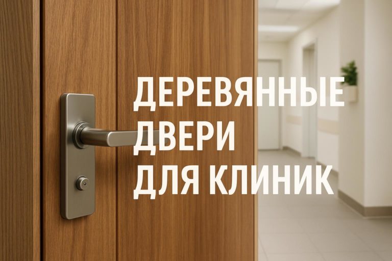 Обзор требований и материалов отделки деревянных дверей для медицинских учреждений с акцентом на безопасность и гигиену.