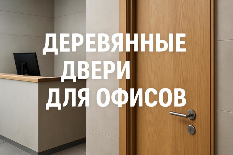 Сравнение основных типов отделок и конструкций деревянных дверей для офисов с учетом требований к безопасности, звукоизоляции и дизайну.