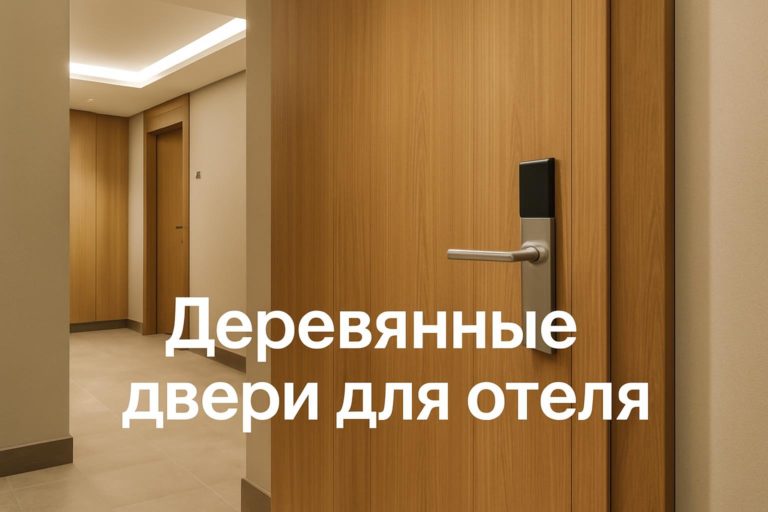 Обзор деревянных дверей для отелей с учетом звукоизоляции, противопожарных норм и отделки. Эффективные решения для гостиничных интерьеров.