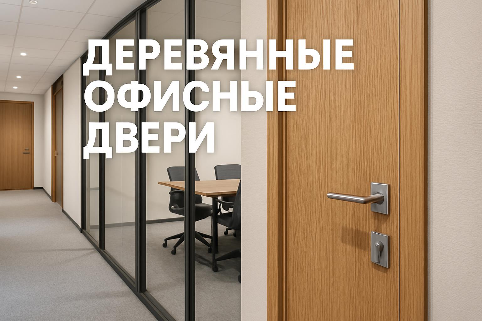 Практическое руководство по выбору деревянных офисных дверей с учетом звукоизоляции, противопожарных норм и вариантов отделки.