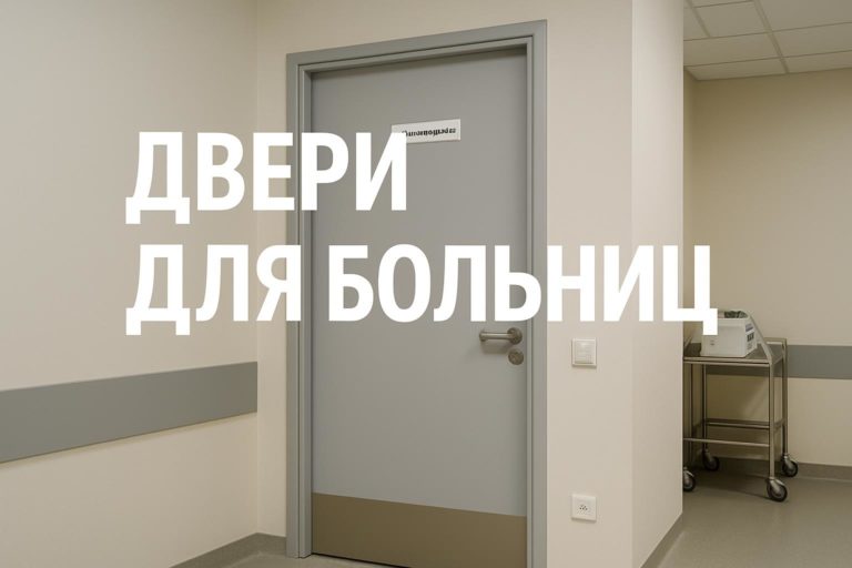 Особенности конструкции и отделки дверей для больниц с учётом нормативов и практических требований медицинских учреждений.