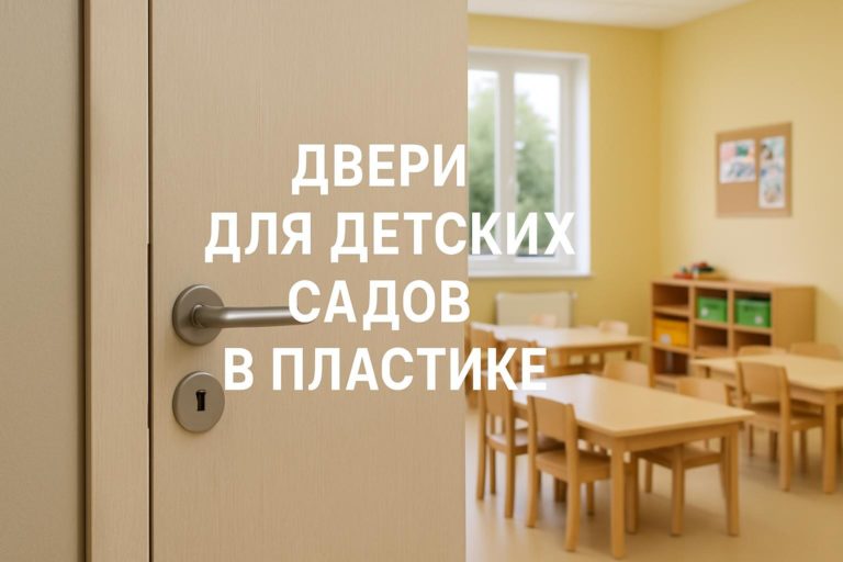 Обзор дверей для детских садов с покрытием CPL: преимущества, ресурс, практичность для B2B и B2G проектов.