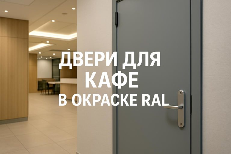 Выбор дверей для кафе в окраске RAL с учётом эксплуатации и дизайна. Практические советы для владельцев и проектировщиков.