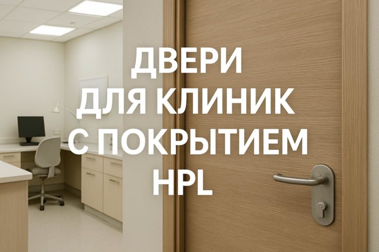 Обзор ключевых преимуществ дверей для клиник с HPL-покрытием. Надежность, гигиена и долговечность в медицинских объектах.