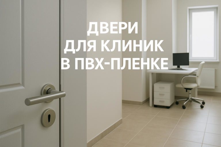 Обзор дверей для клиник в ПВХ-пленке, их преимущества и сравнение с окраской и ламинатом для выбора оптимального варианта.
