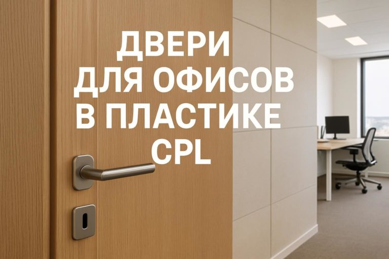Обзор дверей для офисов с покрытием CPL: надежность, эксплуатация, дизайн и соответствие стандартам для высоких нагрузок.