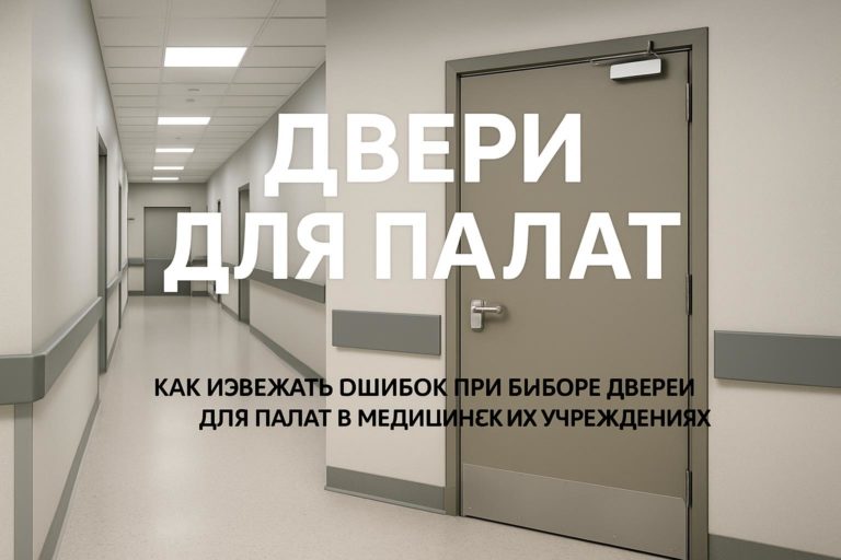 Практические советы по выбору дверей для палат: избегайте ошибок, учитывайте противопожарные нормы и звукоизоляцию в медицинских объектах.