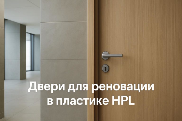 Разбираем типичные ошибки при выборе HPL-покрытия для дверей при реновации гостиниц, офисов и медучреждений.