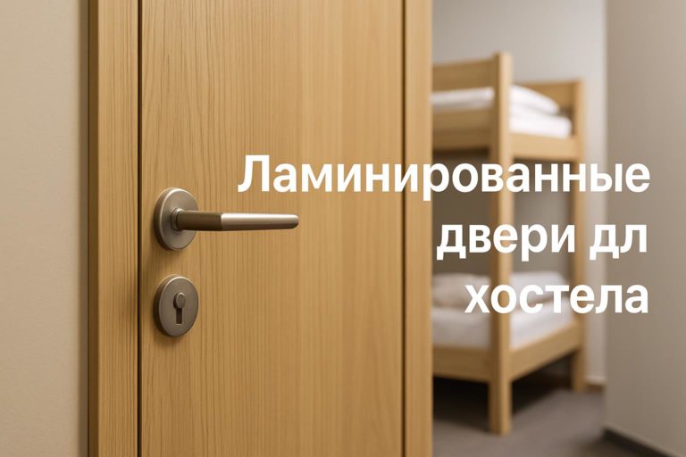 Обзор достоинств ламинированных дверей для хостелов и бюджетных гостиниц, особенности материалов и отделки для оптимального соотношения цены и качества.