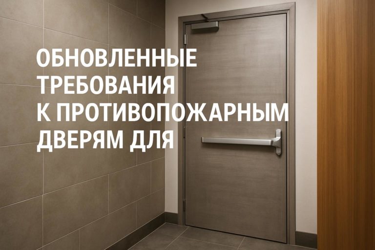 Узнайте о новых требованиях к противопожарным дверям для гостиниц и офисов, включая пределы огнестойкости и нормативные акты.