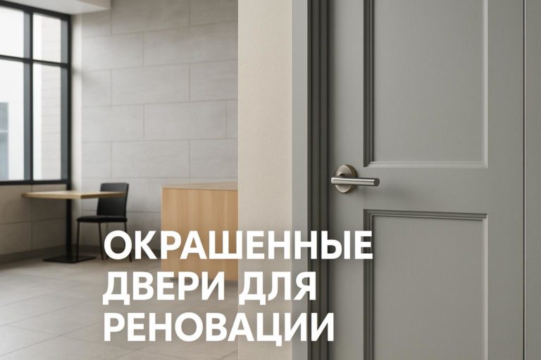 Четкий чек-лист для девелопера по выбору и согласованию окрашенных дверей при реновации гостиниц, офисов, медучреждений и учебных заведений.