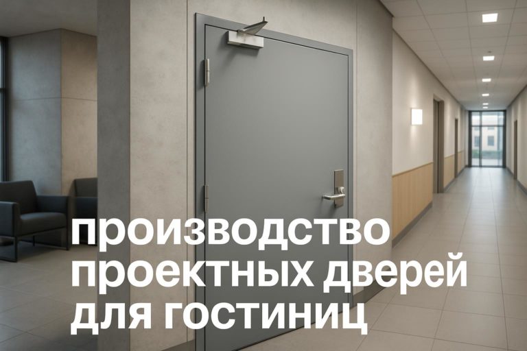 Проектные двери для гостиниц, офисов, медицинских и учебных заведений: виды, отделки, нормы и выбор для B2B и B2G проектов.