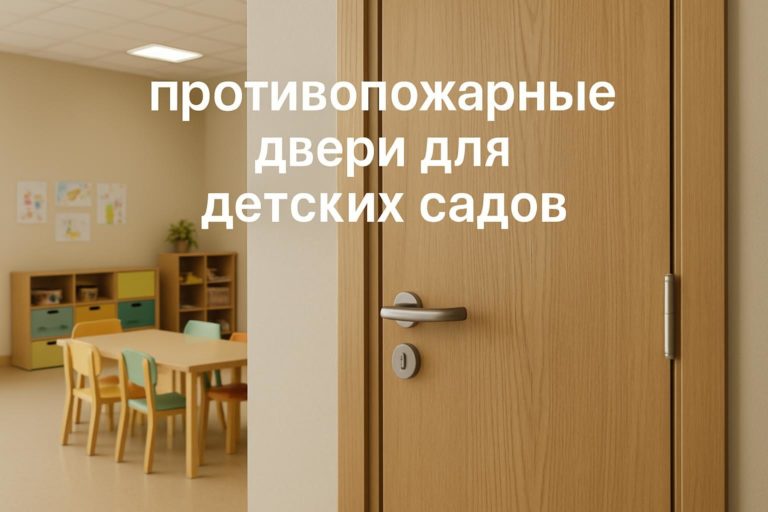Разбираемся в требованиях к противопожарным дверям для детских садов, их типах и критериях выбора для надежной защиты и соответствия нормам.