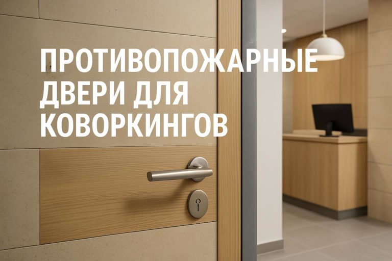 Обзор требований к противопожарным дверям для коворкингов с высокой посещаемостью. Важность сертификации, звукоизоляции и надежности.