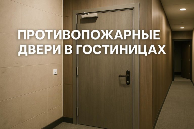 Как правильно выбрать противопожарные двери для гостиниц с учетом норм безопасности, звукоизоляции и дизайна. Практические рекомендации от производителя.