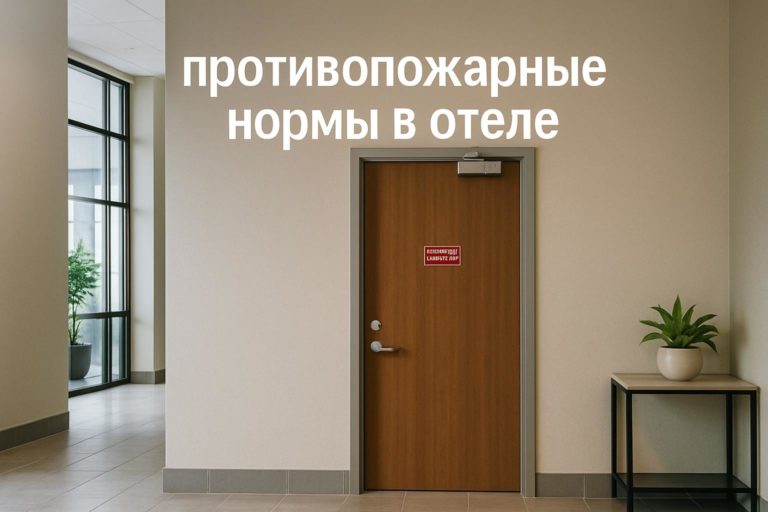 Обзор требований к противопожарным дверям для гостиниц и как выбрать двери, соответствующие стандартам безопасности и комфорта.