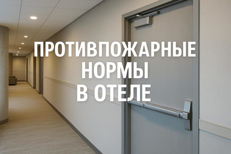 Обзор противопожарных норм для гостиниц и рекомендации по выбору дверей для обеспечения безопасности и соответствия стандартам.