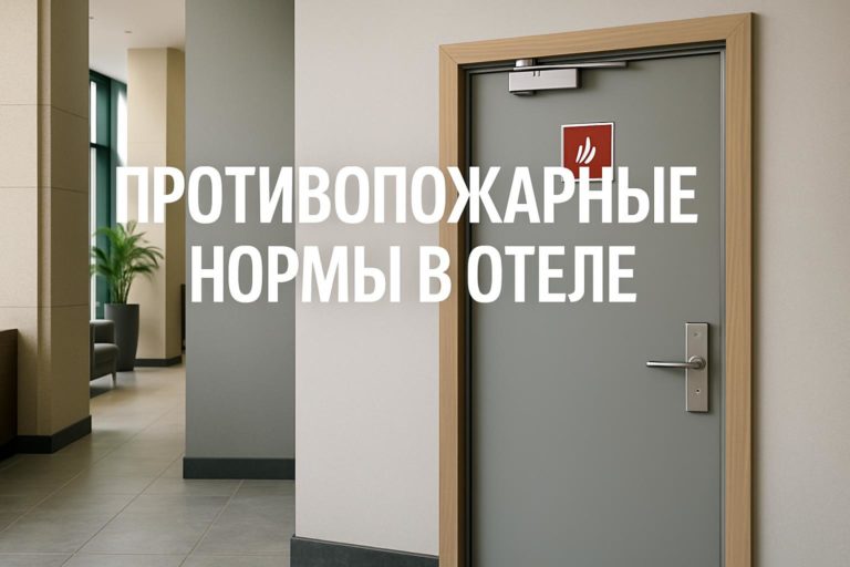 Как правильно выбирать противопожарные двери для гостиниц согласно нормам безопасности. Особенности, материалы и отделки для разных задач.