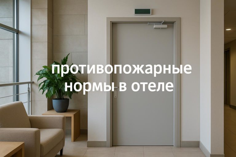 Обеспечьте пожарную безопасность гостиничных объектов с противопожарными дверями от производителя. Важные требования и варианты отделки.