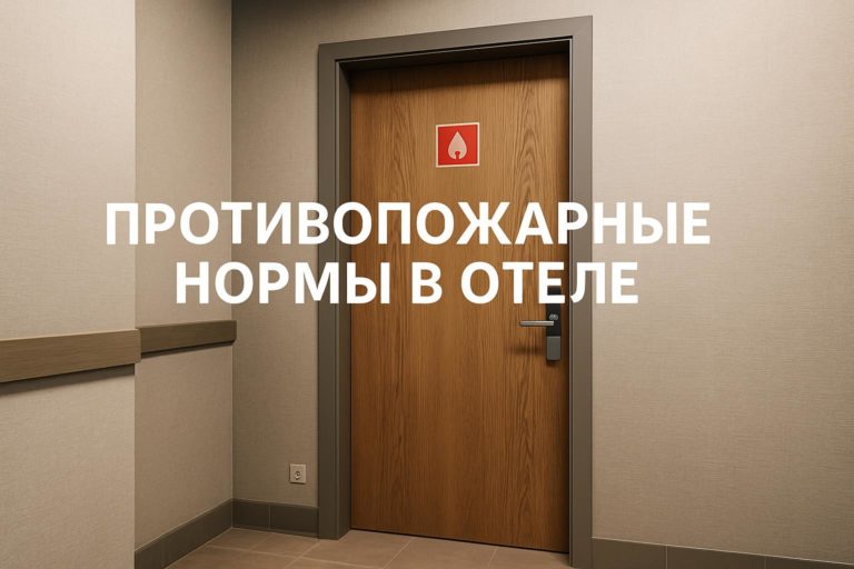 Обеспечьте безопасность отеля с противопожарными дверями, соответствующими нормам. Звукоизоляция, отделки и варианты для отелей и коммерческих объектов.