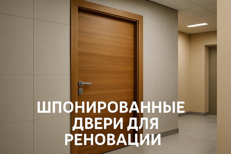 Оптимальный выбор шпонированных дверей для реновации гостиниц, офисов и медицинских учреждений с высокой проходимостью и строгими требованиями.