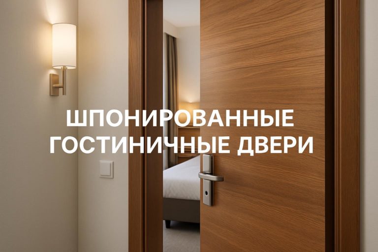 Обзор преимуществ шпонированных гостиничных дверей для создания стильного и функционального интерьера с учетом звукоизоляции и противопожарных норм.