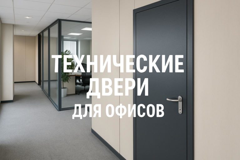 Выбор технических дверей для офисов: типы, эксплуатация, отделки и соответствие нормам для B2B и B2G объектов.