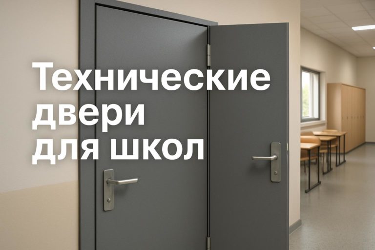 Технические двери для школ: особенности эксплуатации, требования к пожарной безопасности, звукоизоляции и отделкам. Практические советы для профессионалов.