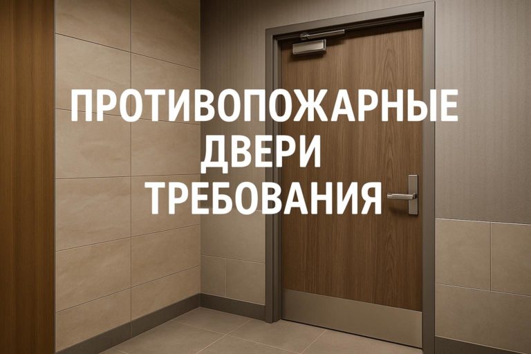 Разбираем основные требования к противопожарным дверям для гостиниц, офисов и медицинских учреждений. Сертификация, защита и отделка.