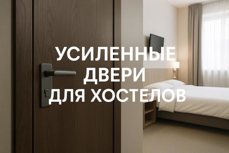 Усиленные двери для хостелов обеспечивают надежность и защищают от частых ремонтов, оптимизируя расходы владельцев и управляющих объектов.