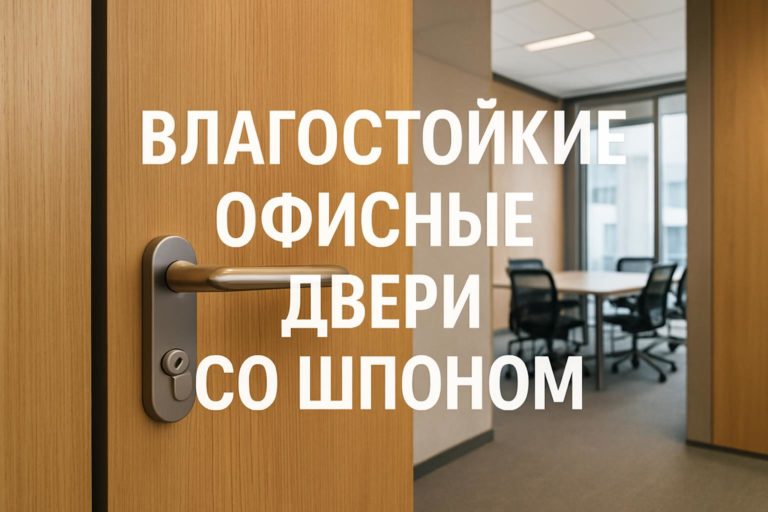 Практические рекомендации по выбору влагостойких офисных дверей со шпоном для сервисных зон. Особенности материала, отделки и эксплуатация.