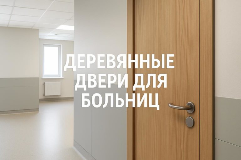 Обзор отделок деревянных дверей для больниц: шпон, окраска, ламинат, пластик HPL и CPL — что важно учитывать при выборе.